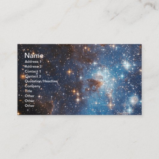 Carte De Visite LH 95 Star formateur région NASA (Devant)