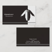 Carte De Visite L'habillement 2 des hommes (Devant / Derrière)