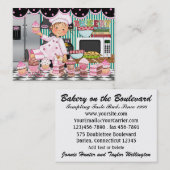 Carte De Visite L'heureux Chef / Boulangerie / Traiteur - SRF (Devant / Derrière)