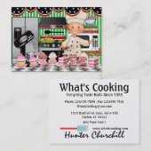 Carte De Visite L'heureux chef - SRF (Devant / Derrière)