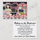 Carte De Visite L'heureux chef / traiteur / boulangerie - SRF (Devant / Derrière)