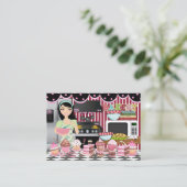 Carte De Visite L'heureux chef / traiteur / boulangerie - SRF (Debout devant)