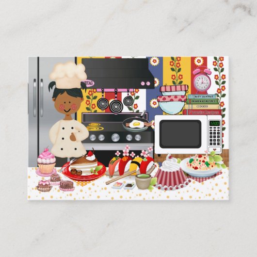 Carte De Visite L'heureux chef / traiteur - SRF (Devant)