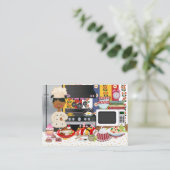 Carte De Visite L'heureux chef / traiteur - SRF (Debout devant)