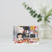 Carte De Visite L'heureux chef / traiteur - SRF (Debout devant)