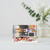 Carte De Visite L'heureux chef / traiteur - SRF (Debout devant)