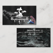 Carte De Visite L'homme d'affaires clandestin (Devant / Derrière)