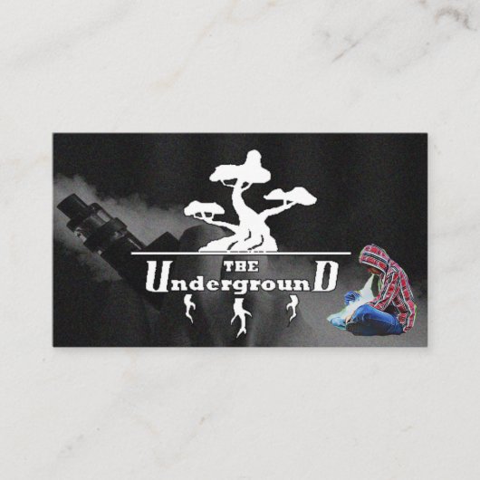 Carte De Visite L'homme d'affaires clandestin (Devant)