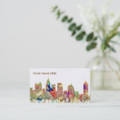 Carte De Visite L'horizon d'Atlanta la Géorgie SG-S'est fané (Debout devant)