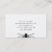 Carte De Visite libellule (Dos)