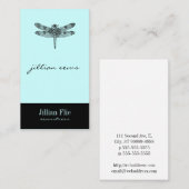 Carte De Visite Libellule (Devant / Derrière)