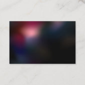 Carte De Visite libellule rouge brillante (Dos)