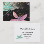Carte De Visite Libellules magiques (Devant / Derrière)