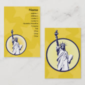 Carte De Visite Libertaire - potelé (Devant / Derrière)