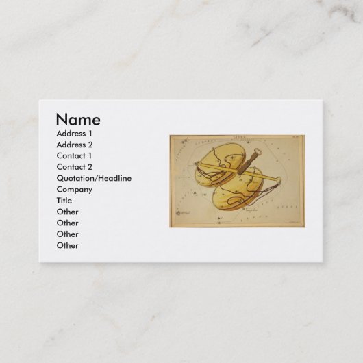 Carte de visite Libra (Devant)