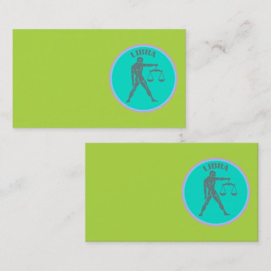 Carte de visite Libra (Devant / Derrière)