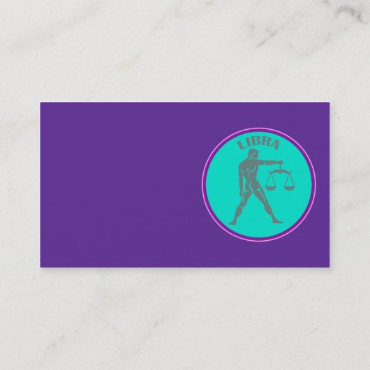 Carte de visite Libra (Dos)
