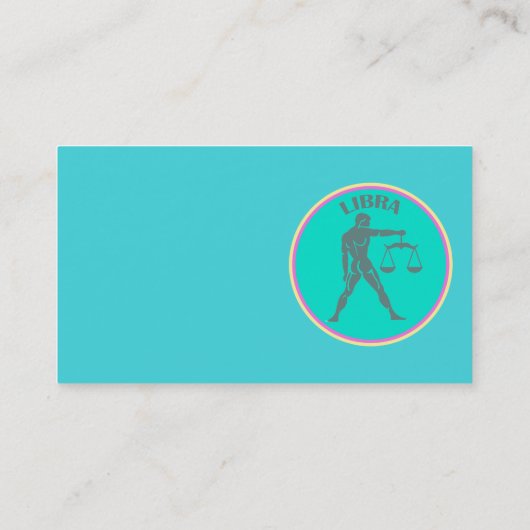 Carte de visite Libra (Dos)