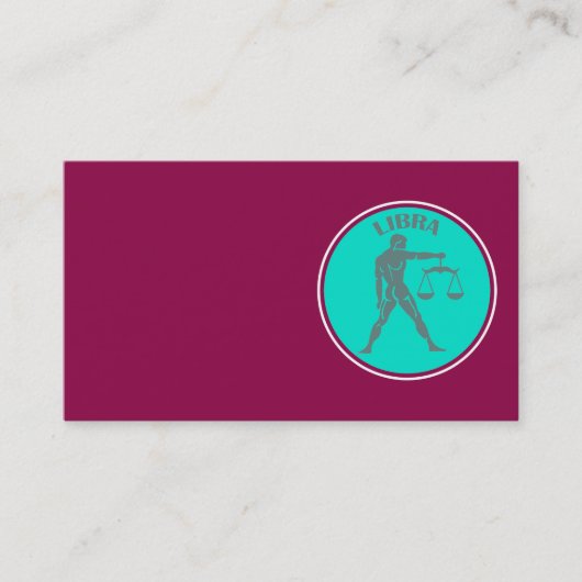 Carte de visite Libra (Devant)
