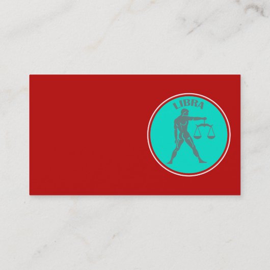 Carte de visite Libra (Dos)
