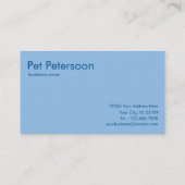 Carte De Visite librairie (Dos)