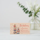 Carte De Visite Librairie, librairie d'enfants ou livres en ligne (Debout devant)