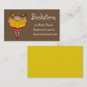 Carte De Visite Librairie, librairie d'enfants ou livres en ligne (Devant / Derrière)