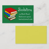 Carte De Visite Librairie, librairie pour enfants ou livres en lig (Devant / Derrière)