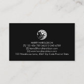 Carte De Visite Librairie Librarian Book Store (Dos)