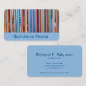 Carte De Visite librairie - livres (Devant / Derrière)