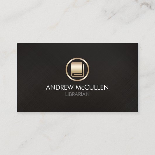 Carte De Visite Librarian Book Store (Devant)