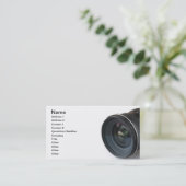 Carte De Visite Licence photo (Debout devant)