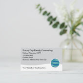 Carte De Visite Licensed Family Counseling Service (Debout devant)