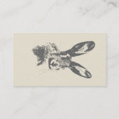 Carte De Visite Lièvre (Dos)