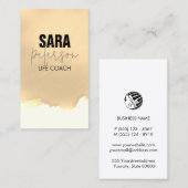 Carte De Visite Life Coach amélioration personnelle (Devant / Derrière)