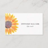 Carte De Visite Life Coach Botanical (Devant)