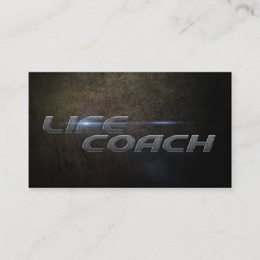 Carte De Visite Life Coach business card (Devant)