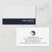 Carte De Visite Life Coach Mentor Personal Help (Devant / Derrière)