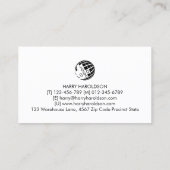 Carte De Visite Life Coach Mentor Personal Help (Dos)