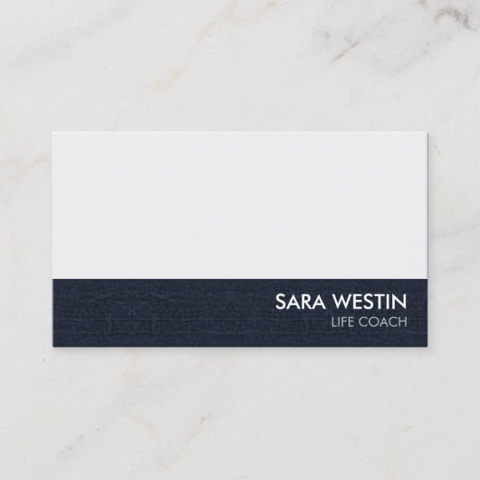 Carte De Visite Life Coach Mentor Personal Help (Devant)