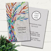 Carte De Visite Life Coach Your Logo Tree Of Life
