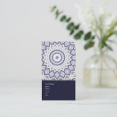 Carte de visite Light Flake Mandala (Debout devant)