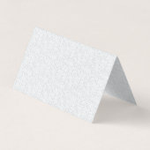 Carte De Visite Light Gray Geometric Floral Pattern (Devant)