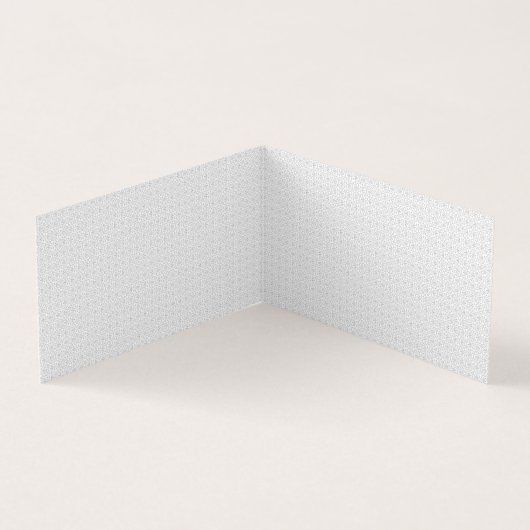 Carte De Visite Light Grey Geometric Tile Pattern (Intérieur)