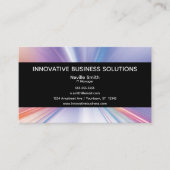 Carte De Visite Light Radiation Technology IT Communication (Devant)