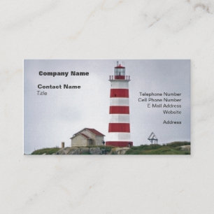 Carte De Visite Lighthouse de Sambro