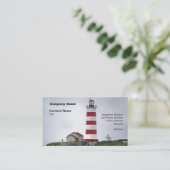Carte De Visite Lighthouse de Sambro (Debout devant)