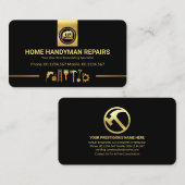 Carte De Visite Ligne d'outils pour mannequin Gold remarquable (Devant / Derrière)