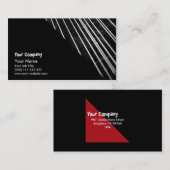 Carte De Visite Lignes abstraites (Devant / Derrière)