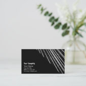 Carte De Visite Lignes abstraites (Debout devant)